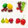 17 Pcs Fake Fruit, Simulation Fruit Props for Photography, Display,