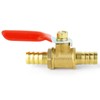 TAILONZ PNEUMATIC 12mm Brass Ball Valve Hose Overhead Hook, 180