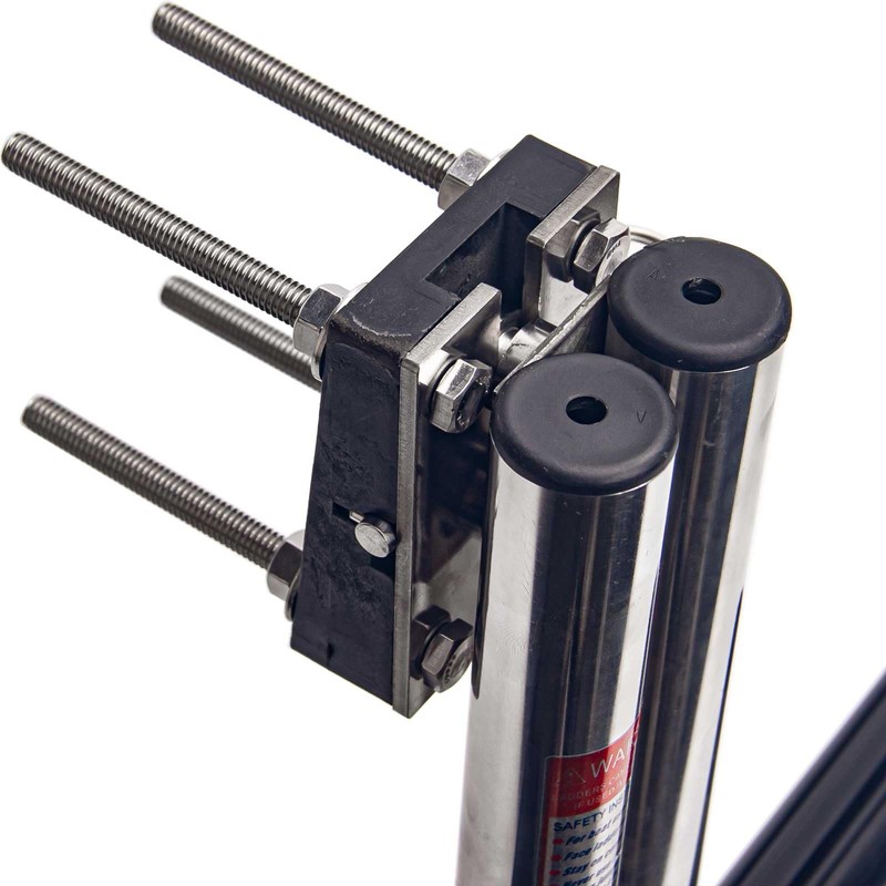 Mojiate 4-Step Stainless Steel Dive Ladder - Heavy Duty Telescoping