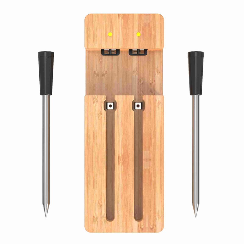 Barbecue Thermometer IPX7 Water Resistant Phone APP Smart Wireless Bluetooth