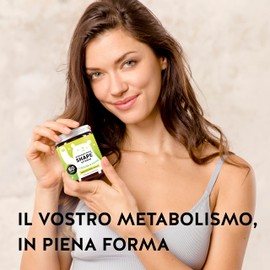 Gummies con Complesso di Nutrienti – Burn Baby Burn Shape Gummies Con Cromo, Biotina, Zinco, L-Leucina & Estratto Di Tè Verde – 60 pezzi (1 mese), Vegano, Senza Zucchero, Bears With Benefits
