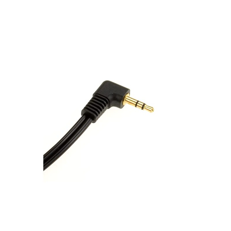 kenable 3.5mm Right Angle Male Jack to Jack Stereo Audio
