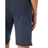 Schiesser Men's Pyjamas, Short Crew Neck Nightwear Set, blue