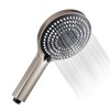 OFFO Handheld Shower Head, 6-Mode Brushed Nickel High Pressure Handheld