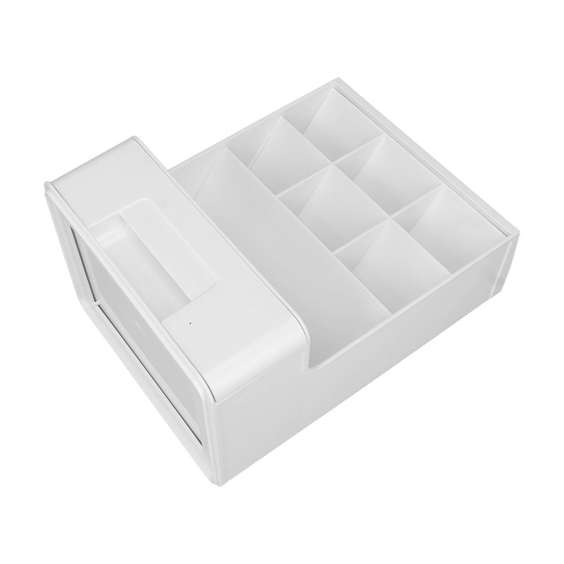 Storage Box Oblique Plug in Design Large Capacity Plastic Pen