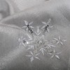 OWENIE Christmas Table Napkins Cloth Set of 4, Embroidered Snowflake