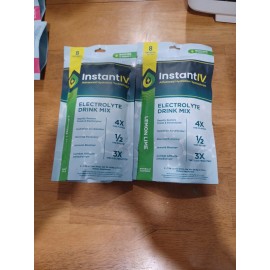 Instant IV Electrolytes Powder Drink Mix  Advanced Hydration Lemon Lime16 Pk