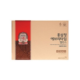 CheongKwanJang Red Ginseng Extract Everytime Balance 10ml x 20 packets 1 / 정관장 홍삼정 에브리타임 밸런스 10ml x 20포 1개