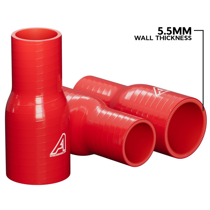 76mm (3") to 51mm (2") Straight Reducer Hose Coupler Intercooler