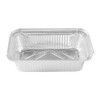 Restaurantware-Foil Lux 1.5 Pound Take Out Containers, 100 Disposable Aluminum