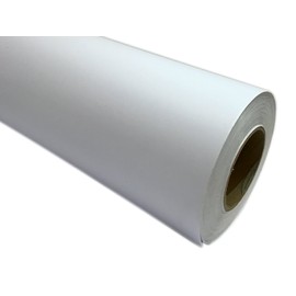Picniva 24" x 10 ft Roll of Matte White Vinyl Car Wrap Film Decal
