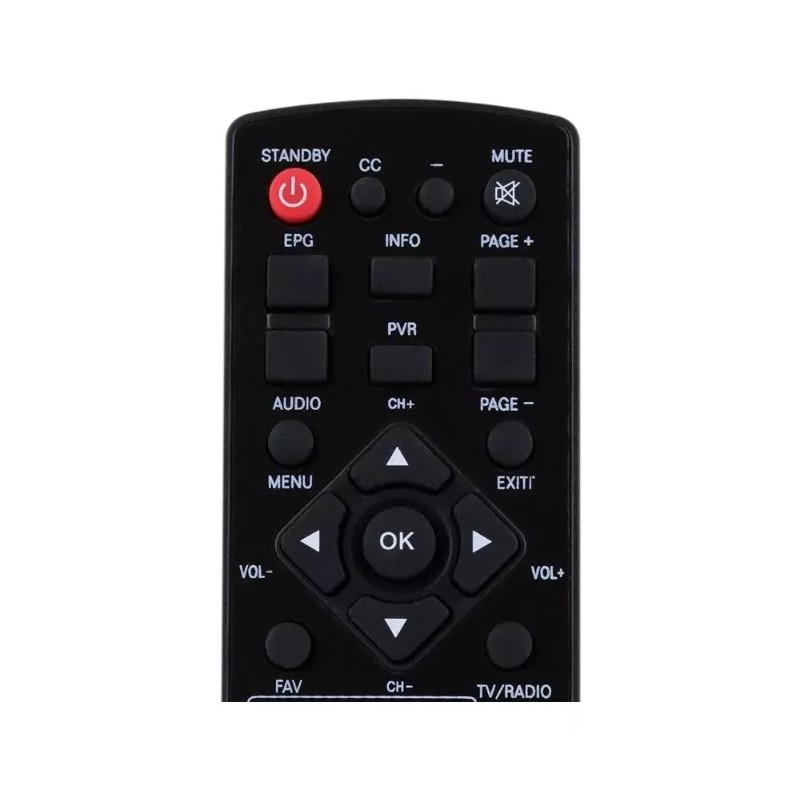 Control Remoto Para Decodificador Qfx Ce-qd5