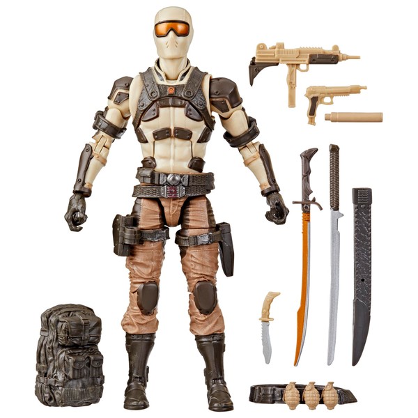 G.I. Joe Classified Series Desert Commando Snake Eyes, Collectible G.I.