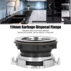 QANYEGN Garbage Disposal Sink Flange Kit, Garbage Disposal Flange, 114mm
