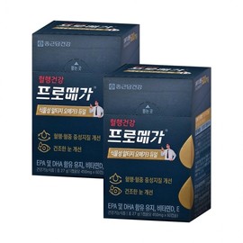 Chong Kun Dang Health Promega Plant-Based rTG Omega-3 Dual 60 Capsules 2 Packs