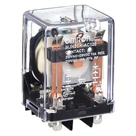 Latching Relay, 9 Pins, Square, 120VAC