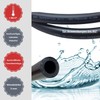 LICHTBLAU Hot Water Inlet Hose 90° Degree I 1 m