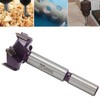 Concealed Hinge Jig Bit 3 Flute Woodworking Hole Punch Drill