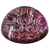 Parastone Museum Collection Domed Glass Paperweight - Mackintosh Roses Design