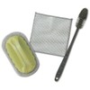 Remark 3-in-1 Cleaning Sponge, Brush & Cloth Set, Kitchen Sponge,