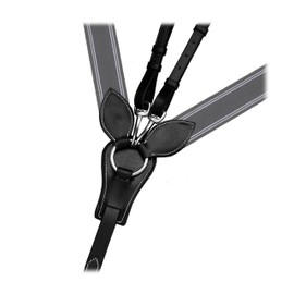 Exion 3-Point English Breastplate for Horses with Running Martingale – Grey Elastic Leather Horse Breast Plate Horse Tack for Jumping, Schooling– Black, Havana, Oak Brown – Pony, Cob, Full, Warmblood