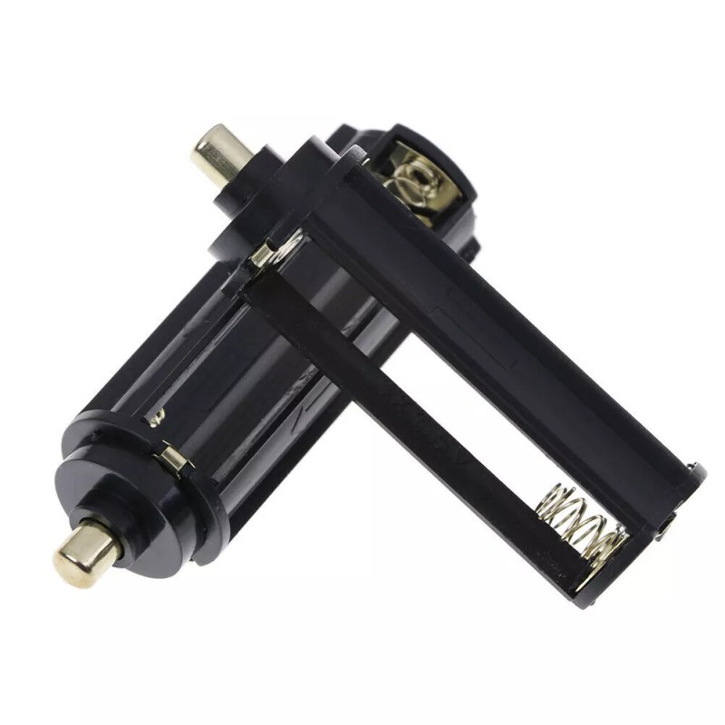 Unbranded/Generic 2x 3-AAA Battery Holder Case Plastic 18650 Spring Flashlight