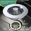Kitchen Sink Drain Strainer, Sink Strainer, 3 in 1 Kitchen