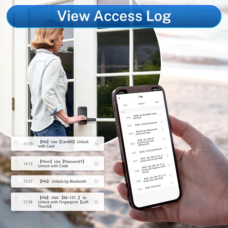 TUYA WiFi Gateway for Kucacci Z1 Z2 Q1 Smart Lock: