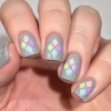 Whats Up Nails Diamond Pattern Stencils for Nails, Nail Stickers,