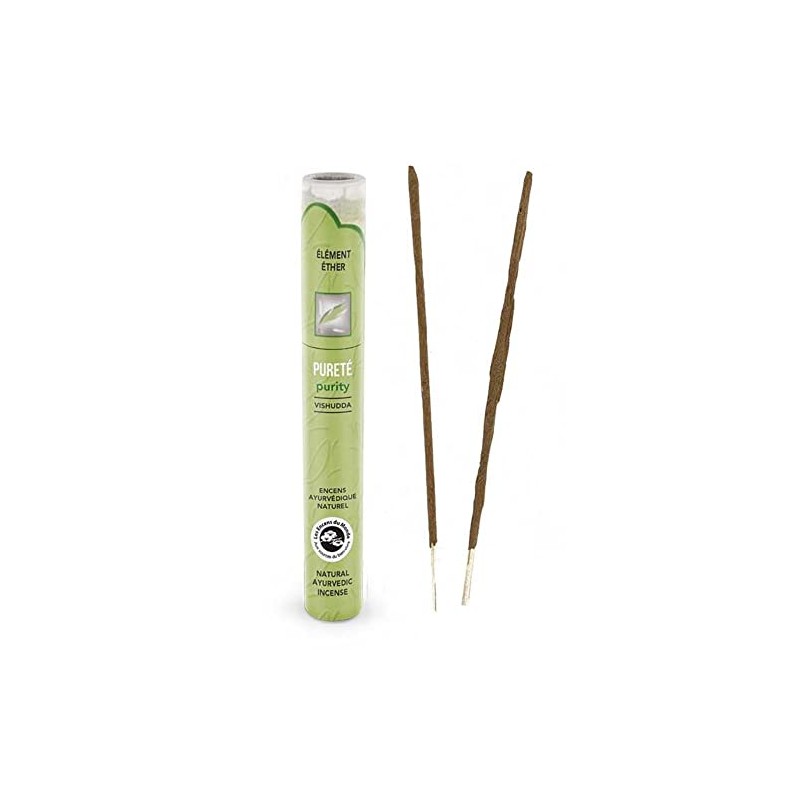 16 natural Ayurvedic incense sticks - Purity