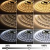 QENLAI 20ft LED Strip Lights, 2700K-6500K Tunable White LED Light