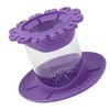 Makeup Brush Cleaner Round Detachable Brush Scrubber Board Cleaner Multifunctional