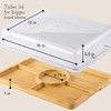 Cover&Board 2-in-1 Charcuterie Board with Lid and Cutting Board, 5