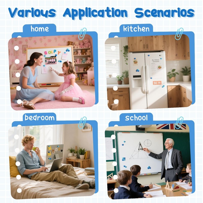 PYJLBX 20PCS Fridge Magnets - Heavy Duty Refrigerator Magnets, Cute