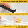 Outus 4 Pieces Silicone Caulking Tool Set Sealant Finishing Grout