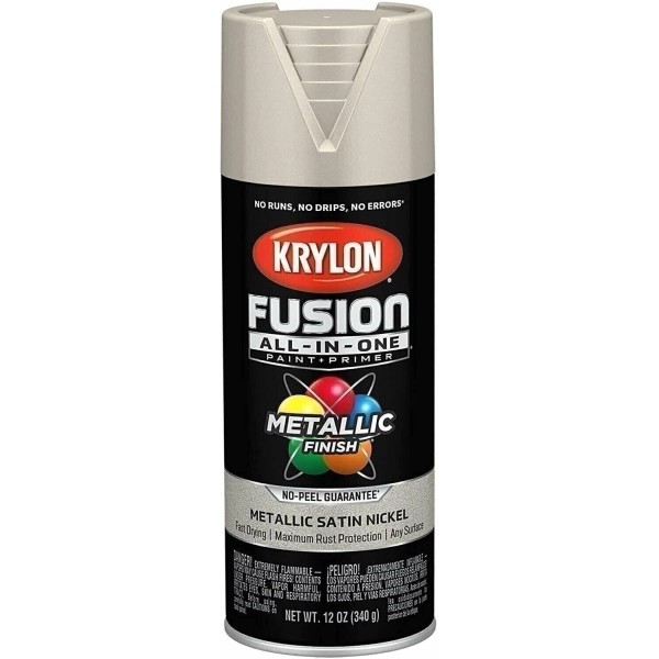 Krylon K02740007 Fusion All-In-One Spray Paint for Indoor/Outdoor Use, Satin...