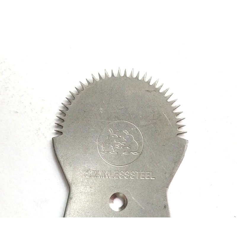 Dolphin Shop, Coconut Scraper Grater Stainless Steel Shredder Serrated Grinder