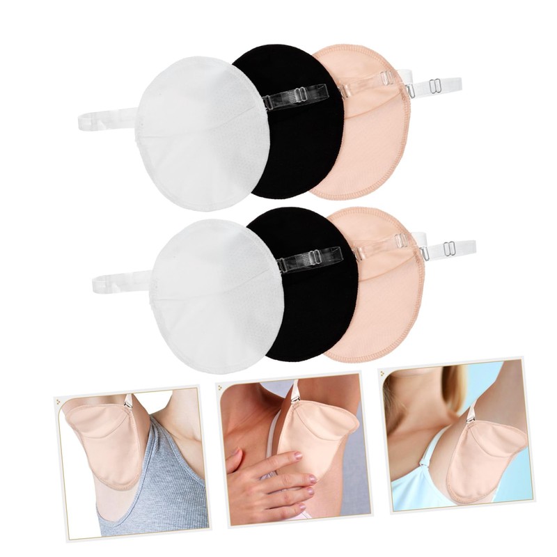 Baluue Gym Clothes Women Armpit Sweat Pads Washable Underarm Pads