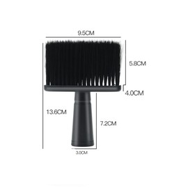 Barber Neck Dust Brush Black Neck Hair Cutting Cleaning Removal Salon Hairdressers Hairbrush Neck Duster Brush