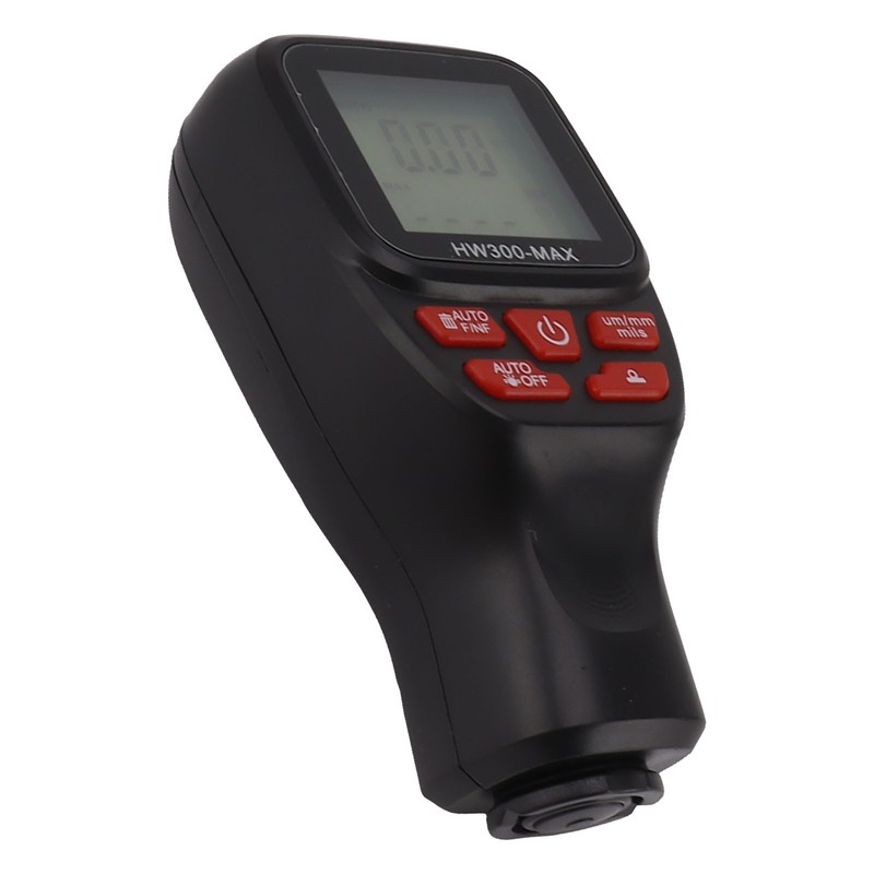 Paint Thickness Meter Gauge 0 To 2000UM Accuracy Auto Power