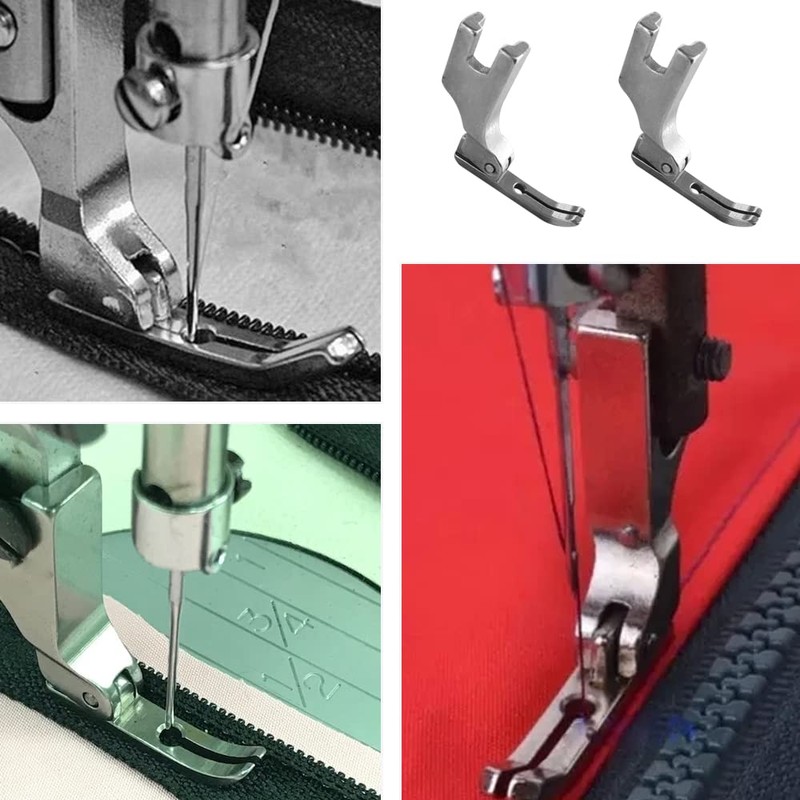 High Shank Zipper Presser Foot Sewing Machine Walking/Knit Foot Split