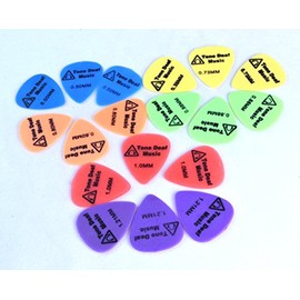 Tone Deaf Music Soft Nylon Guitar Plectrums (pack of 18 picks)