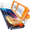 TOCOL for iPhone 15 Pro Screen Protector, [9H Hardness] [Military