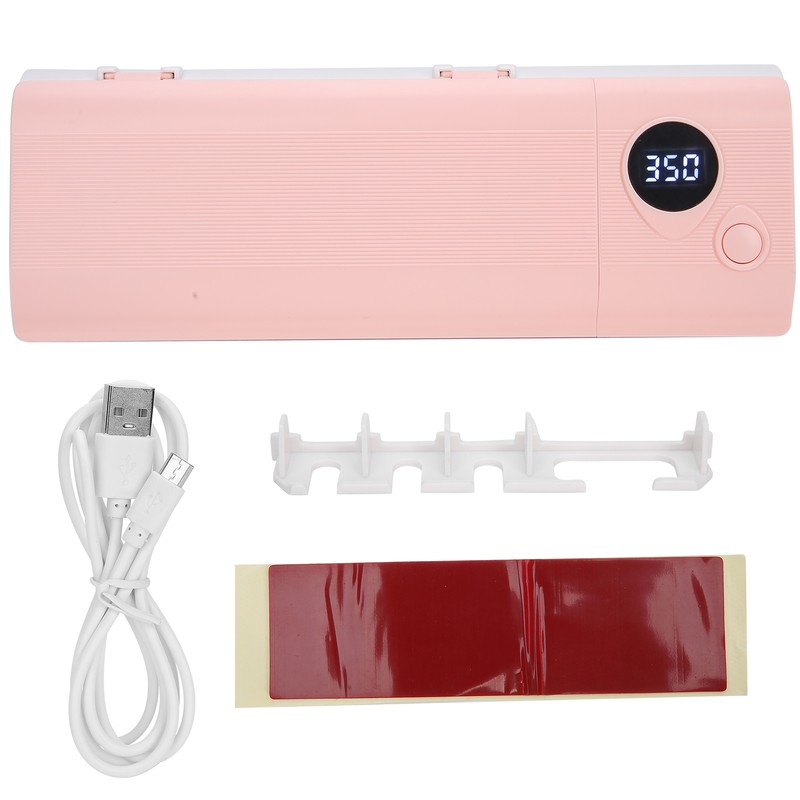 UVC Toothbrush Holder Wall Mounted Rack UV Light Cleaning Toothbrush