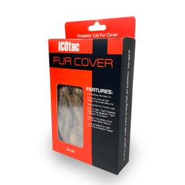 Icotec Small Fur Wrap for GC and GC+ Predator Calls - Fits: GEN2 GC300, GEN2 GC320, GEN2 GC350, GEN2 GC500, Hellion, Rascal, 300+, 320+, 350+, Nomad+, and Hellion Predator Calls.