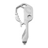 WANGCL 24-in-1 Mini Multitool Key Shape Stainless Steel Outdoor for