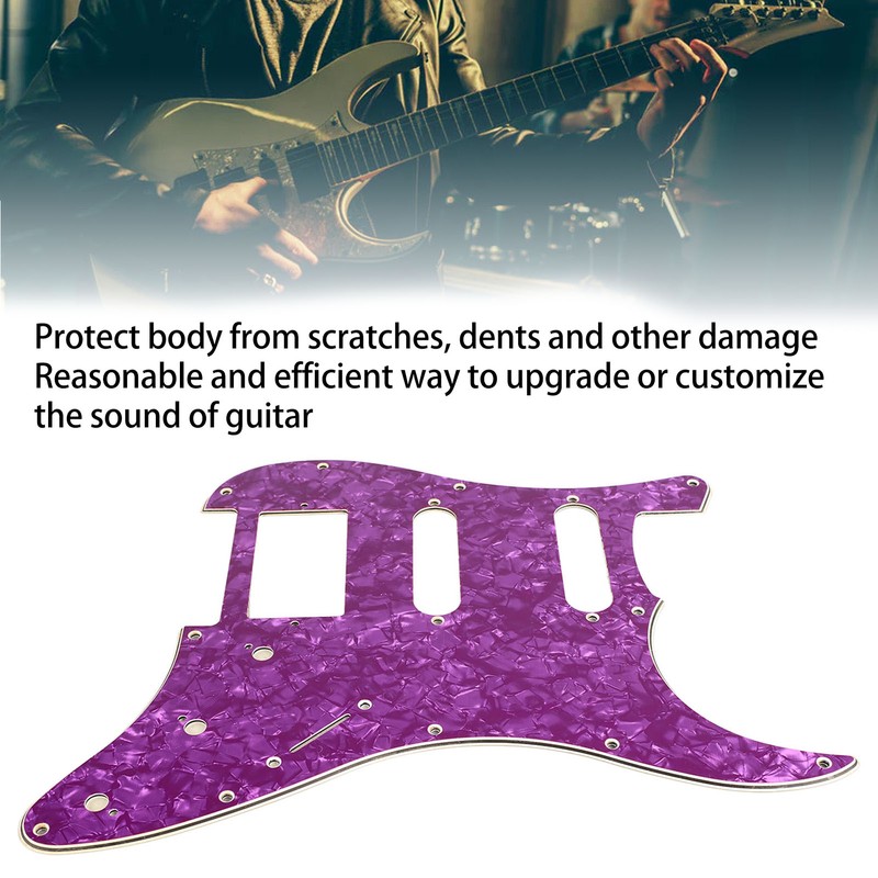 Electric Guitar Pickguard PVC Plastic Guard Scratch Board Front Plate