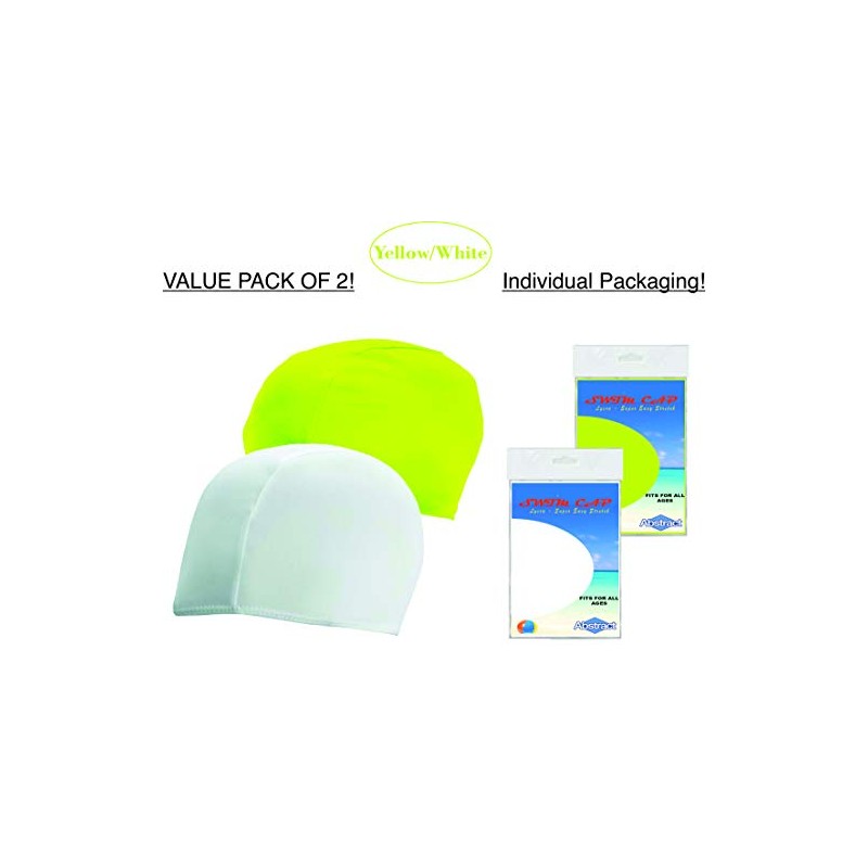 Gorro de natación cómodo elástico, elastano, para niños y adultos,