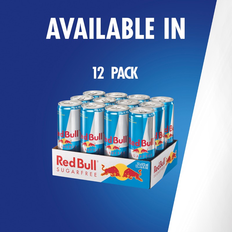 Red Bull Sugar Free Energy Drink with 151mg Caffeine plus