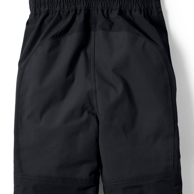 Lands' End Kids Squall Snow Bibs Black Kids 4